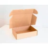 CAJA AUTOMONTABLE Q-CONNECT PARA E-COMMERCE Y REGALO CARTON RECICLADO CANAL SIMPLE 3 MM KRAFT 430X320X150 MM