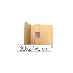 Caja para embalar Libros 30x24x6Cm