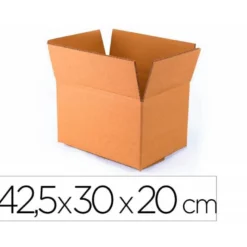 Caja para embalar marca Q-Connect 42,5x30x20Cm