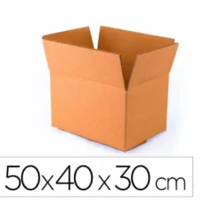 Caja para embalar marca Q-Connect 50x40x30Cm