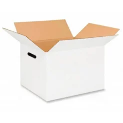 Caja para Embalar Q-Connect Americana de 45x37,5x28 cm con Asa Doble Canal