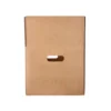 CAJA PARA EMBALAR Q-CONNECT AMERICANA CON ASAS CARTON RECICLADO CANAL SIMPLE 5 MM COLOR KRAFT 400X290X220 MM