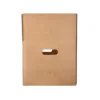 CAJA PARA EMBALAR Q-CONNECT AMERICANA CON ASAS CARTON RECICLADO CANAL SIMPLE 5 MM COLOR KRAFT 500X340X310 MM