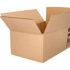CAJA PARA EMBALAR Q-CONNECT AMERICANA ULTRARRESISTENTE CARTON RECICLADO CANAL DOBLE 7MM COLOR KRAFT 450X375X280 MM