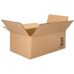 CAJA PARA EMBALAR Q-CONNECT AMERICANA ULTRARRESISTENTE CARTON RECICLADO CANAL DOBLE 7MM COLOR KRAFT 700X440X330 MM