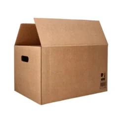 CAJA PARA EMBALAR Q-CONNECT AMERICANA ULTRARRESISTENTE CONASAS CARTON CANAL DOBLE 7 MM COLOR KRAFT 500X340X310 MM