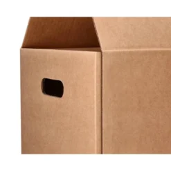 CAJA PARA EMBALAR Q-CONNECT AMERICANA ULTRARRESISTENTE CONASAS CARTON CANAL DOBLE 7 MM COLOR KRAFT 600X400X290 MM