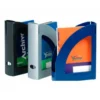 CAJETIN DE ARCHIVO ARCHIVO 2000 ANTIMICROBIANO SANITIZED POLIESTIRENO LOMO 80 MM AZUL 250X80X320 MM
