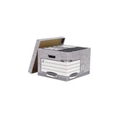 Cajon Fellowes carton reciclado capacidad 4 cajas archivo tamaño folio