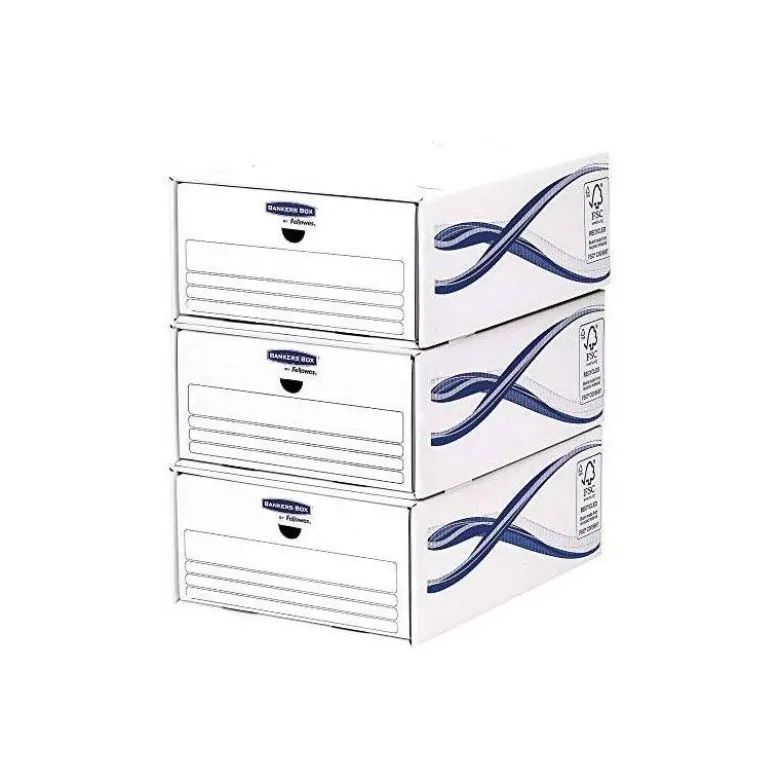 Cajon Fellowes reciclado capacidad 4 cajas archivo tamaño Din A4