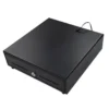 CAJON PORTAMONEDAS SEYPOS ELECTRICO METALICO 8 MONEDEROS 4 BILLETEROS RANURA FRONTAL CERRADURA CON LLAVE