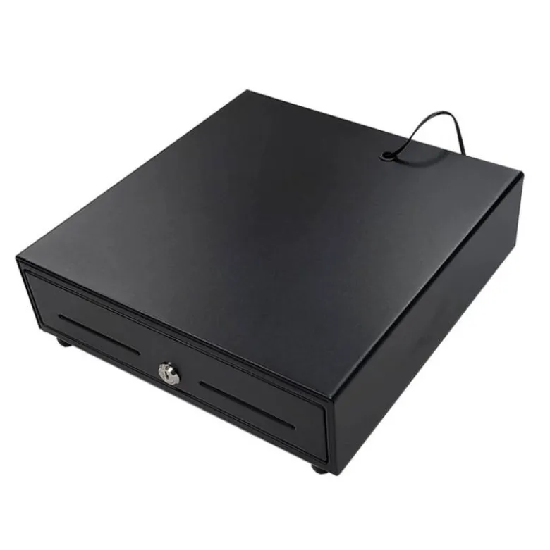 CAJON PORTAMONEDAS SEYPOS ELECTRICO METALICO 8 MONEDEROS 4 BILLETEROS RANURA FRONTAL CERRADURA CON LLAVE