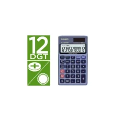 Calculadora Bolsillo Casio SL-320TER 12 digitos Azul