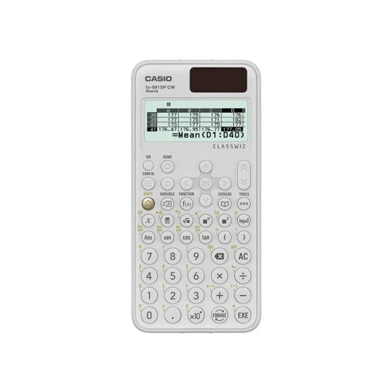 Calculadora casio fx-991sp cw iberia classwiz cientifica 560 funciones 9 memorias 10+2 digitos 5 idiomas con tapa