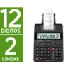 CALCULADORA CASIO HR-150RCE IMPRESORA PANTALLA LC PAPEL 58 MM IMPRESION BICOLOR 12 DIGITOS AC/DC COLOR NEGRO