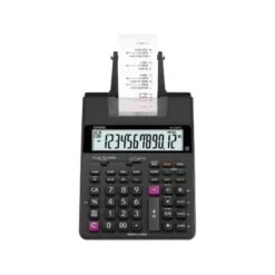 CALCULADORA CASIO HR-150RCE IMPRESORA PANTALLA LC PAPEL 58 MM IMPRESION BICOLOR 12 DIGITOS AC/DC COLOR NEGRO