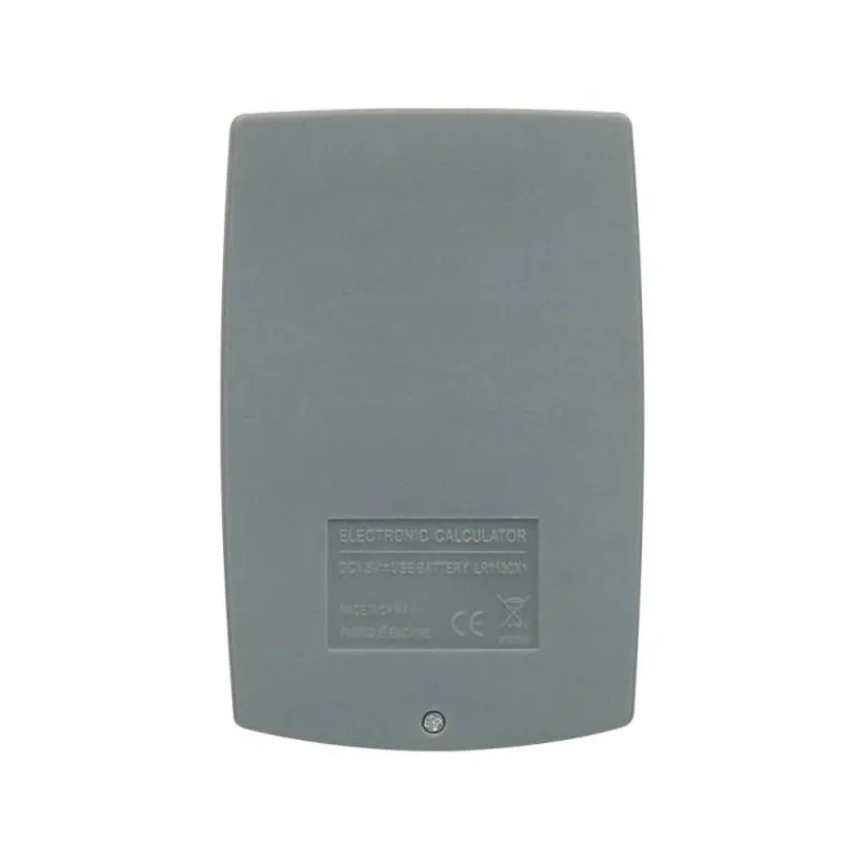 CALCULADORA LIDERPAPEL BOLSILLO XF03 8 DIGITOS PILAS COLOR GRIS 99X64X9 MM