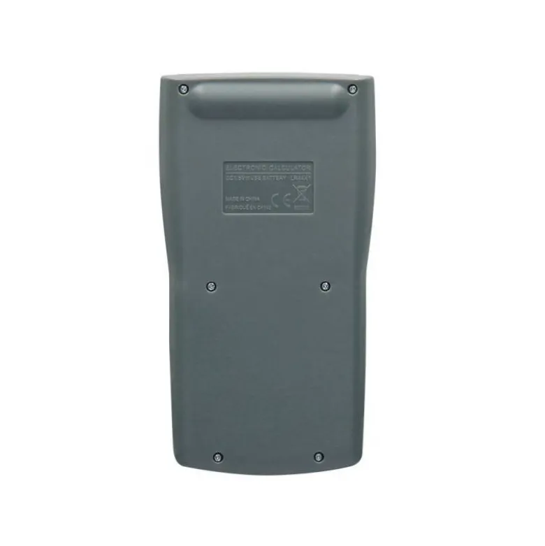 CALCULADORA LIDERPAPEL CIENTIFICA XF34 12 DIGITOS 240 FUNCIONES CON TAPA SOLAR Y PILAS COLOR GRIS 156X85X20
