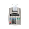 CALCULADORA LIDERPAPEL IMPRESORA PANTALLA PAPEL 58 MM 12 DIGITOS IMPRESION BICOLOR BLANCA 225X158X56 MM