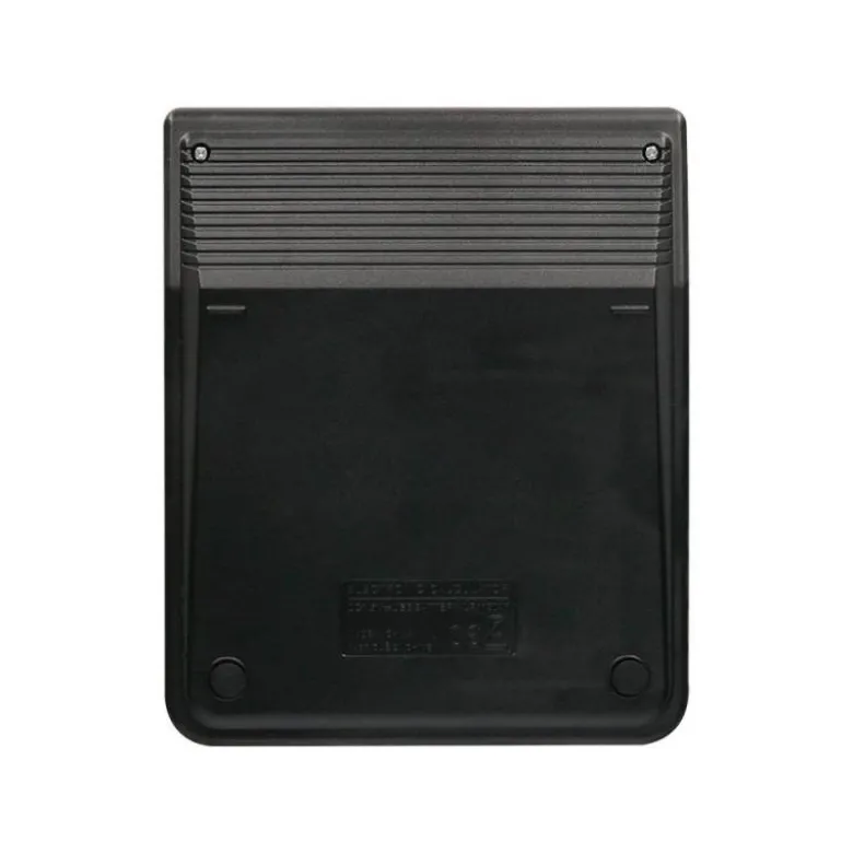 CALCULADORA LIDERPAPEL SOBREMESA XF16 8 DIGITOS SOLAR Y PILAS COLOR NEGRO 127X105X24 MM