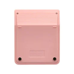 CALCULADORA LIDERPAPEL SOBREMESA XF23 10 DIGITOS SOLAR Y PILAS COLOR ROSA 127X105X24 MM