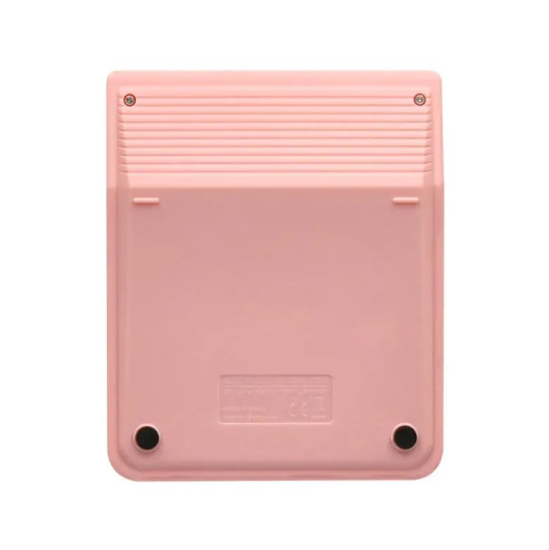 CALCULADORA LIDERPAPEL SOBREMESA XF23 10 DIGITOS SOLAR Y PILAS COLOR ROSA 127X105X24 MM