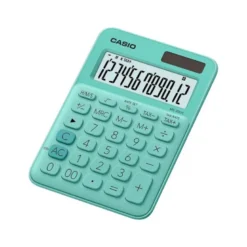 Calculadora Sobremesa Casio MS-20UC-BU 12 Digitos color Verde