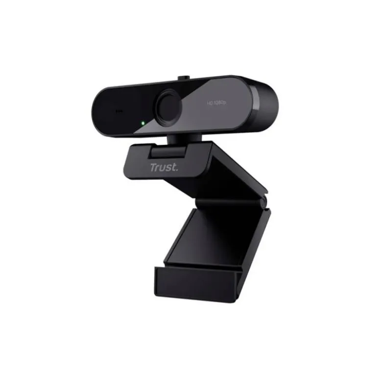 CAMARA WEBCAM TRUST TW-200 FULL HD USB 2.0 1920X1080 COLOR NEGRO