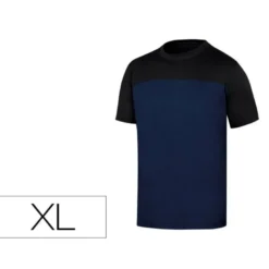 Camiseta manga corta Deltaplus de color azul talla XL