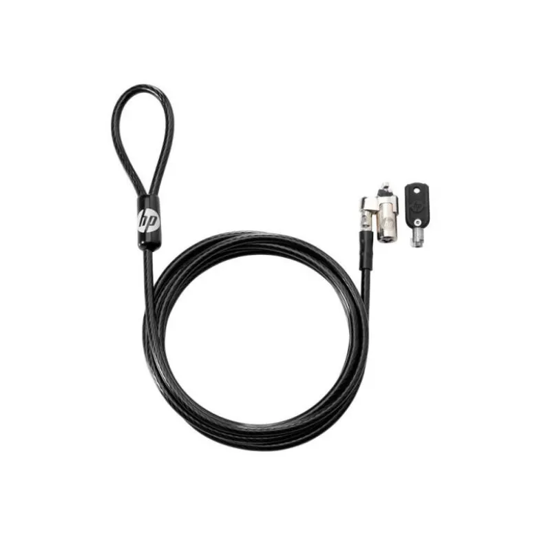 CANDADO DE SEGURIDAD HP CON LLAVE PARA PORTATILES LONGITUD 1,83 MT