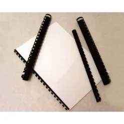 Canutillo plastico Marca Q-connect Redondo 10 MM Negro