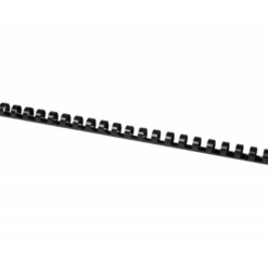 Canutillo plastico Marca Q-connect Redondo 14 MM Negro