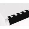 Canutillo plastico Marca Q-connect Redondo 8 MM Negro