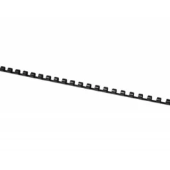 Canutillo plastico Marca Q-connect Redondo 8 MM Negro