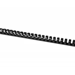 Canutillo plastico Marca Q-connect Redondo 22 MM Negro