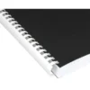 Canutillo q-connect redondo 25 mm plastico blanco capacidad 225 hojas caja de 50 unidades