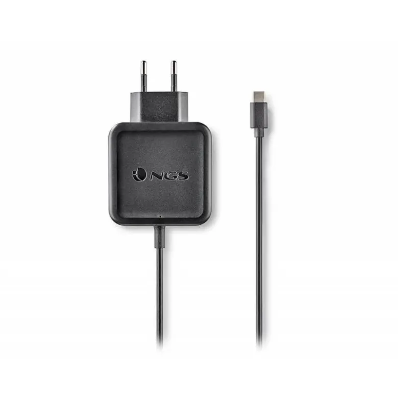CARGADOR UNIVERSAL NGS DE PARED PARA PORTATIL 45W TIPO C 5V/9V/12V/15V-3A 20V/2,25A