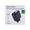 CARGADOR UNIVERSAL TRUST MAXO DE PARED 65W USB-C COLOR NEGRO