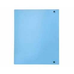 CARPETA 4 ANILLAS 40 MM LIDERPAPEL DIN A4 COLOR AZUL POLIPROPILENO