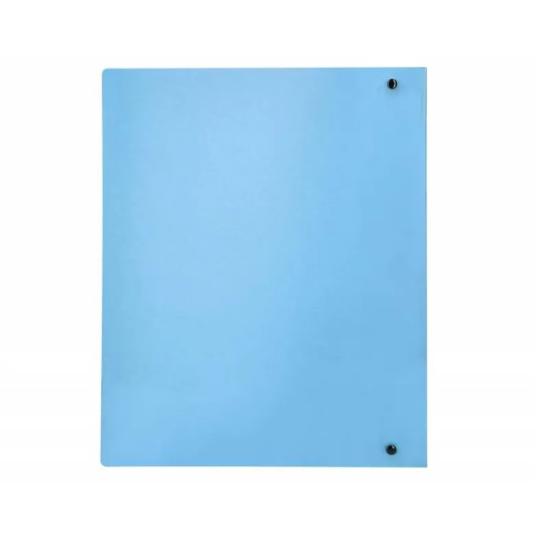 CARPETA 4 ANILLAS 40 MM LIDERPAPEL DIN A4 COLOR AZUL POLIPROPILENO