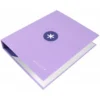 CARPETA 4 ANILLAS 40 MM MIXTAS LIDERPAPEL ANTARTIK A4 FORRADA COLOR LAVANDA LILA