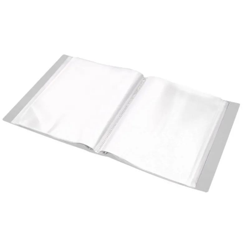 Carpeta Canguro Liderpapel DIN A4 poliporpileno 40 fundas color transparente