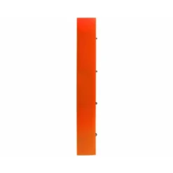 CARPETA CON RECAMBIO 4/40 MM LIDERPAPEL DIN A4 CUADRO 5MM COLOR NARANJA POLIPROPILENO