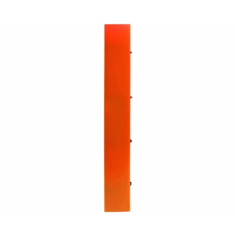 CARPETA CON RECAMBIO 4/40 MM LIDERPAPEL DIN A4 CUADRO 5MM COLOR NARANJA POLIPROPILENO
