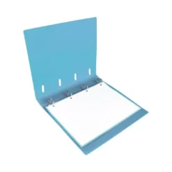CARPETA CON RECAMBIO 4/40 MM LIDERPAPEL DIN A4 CUADRO 5MM COLOR AZUL POLIPROPILENO