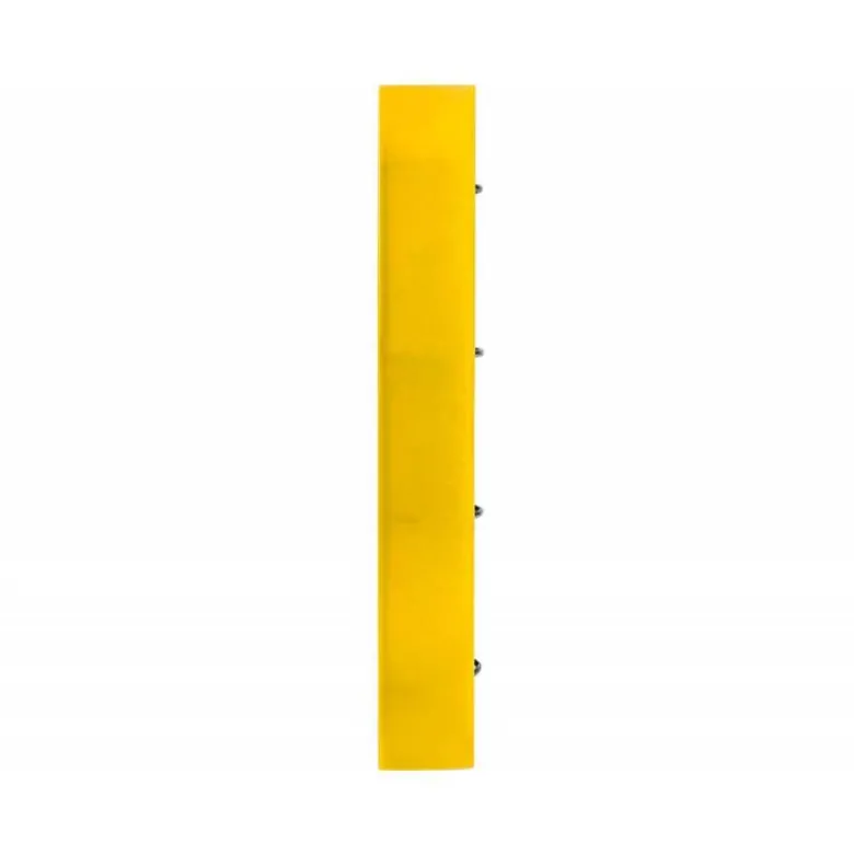 CARPETA CON RECAMBIO LIDERPAPEL A4 CUADRO 5MM 100 HOJAS 80G POLIPROPILENO 4 ANILLAS 40MM AMARILLO FLUOR