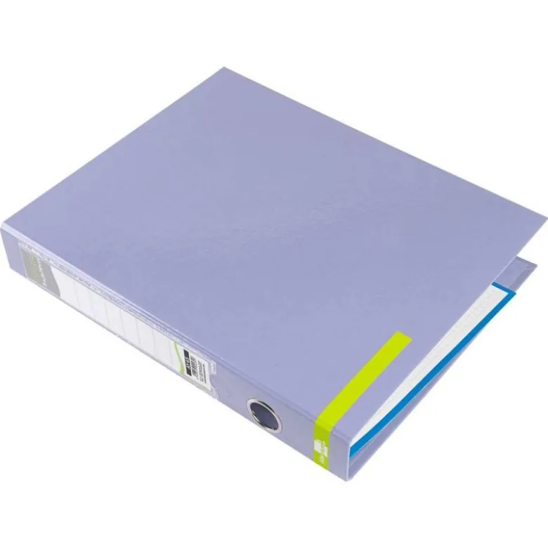 CARPETA DE 2 ANILLAS 25 MM MIXTAS LIDERPAPEL DIN A4 COLOR VIOLETA CARTON FORRADO