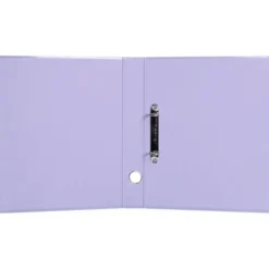 CARPETA DE 2 ANILLAS 25 MM MIXTAS LIDERPAPEL DIN A4 COLOR VIOLETA CARTON FORRADO