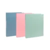 CARPETA DE 2 ANILLAS 30 MM REDONDAS EXACOMPTA AUTENTIK DIN A4+ CARTON RECICLADO FORRADO COLORES SURTIDOS