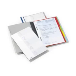 Carpeta dossier fastener Duraclip DIN A4 PVC Colores Surtidos